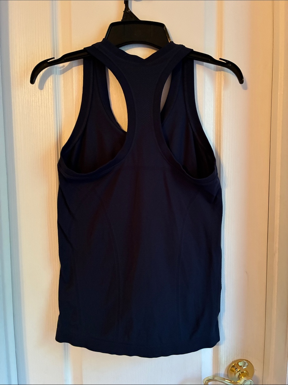 Athleta Momentum Seamless Camisole Tank Navy Blue M - Picture 4 of 6
